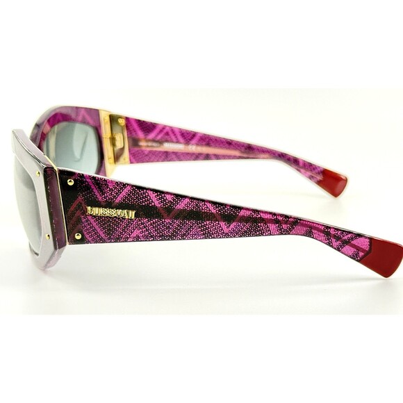 Missoni MIS0001S Womens Plastic Sunglass 0EM590 Plum Sparkle 56-23 Italy main image 4
